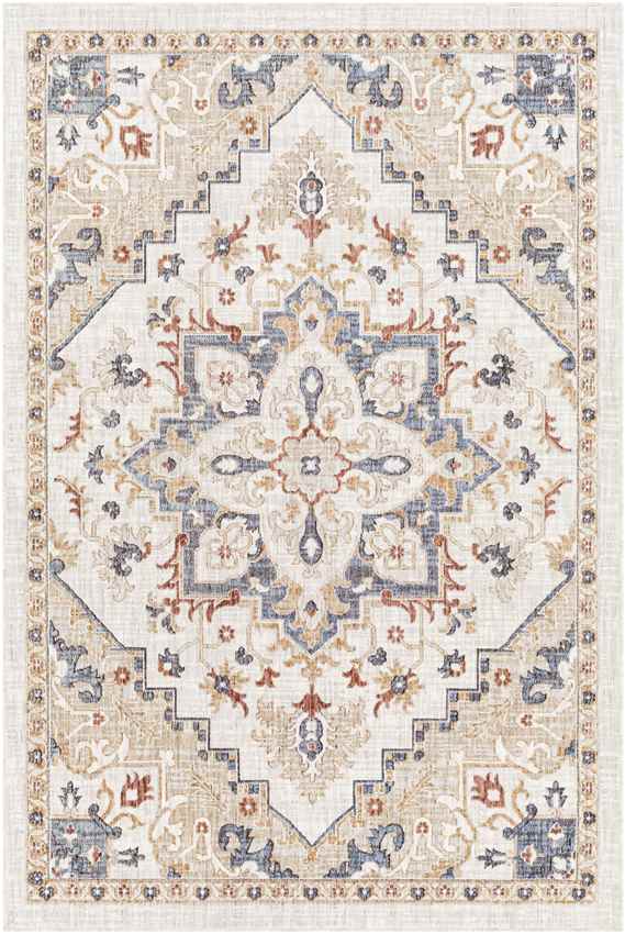 Morrowville Traditional Light Brown Area Rug