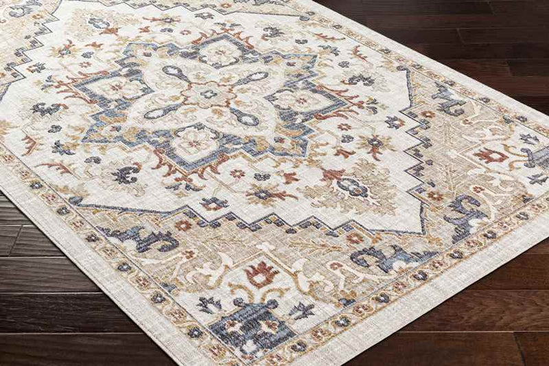 Morrowville Traditional Light Brown Area Rug