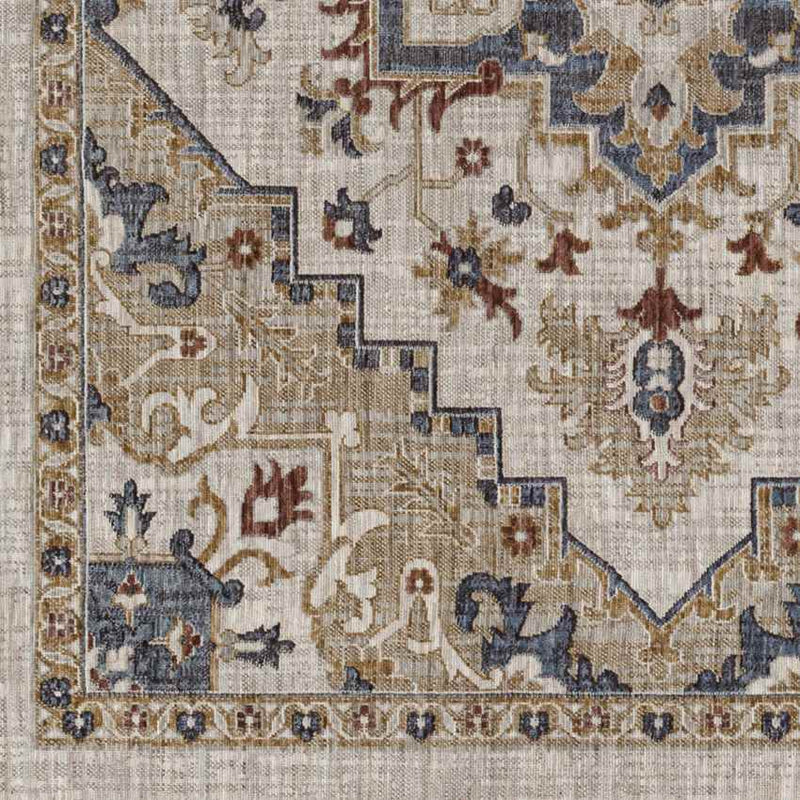 Morrowville Traditional Light Brown Area Rug