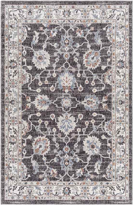 Murray Hill Traditional Charcoal Area Rug