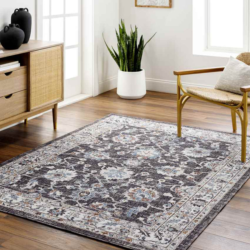 Murray Hill Traditional Charcoal Area Rug