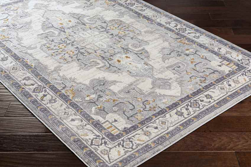 Adella Traditional Gray Area Rug