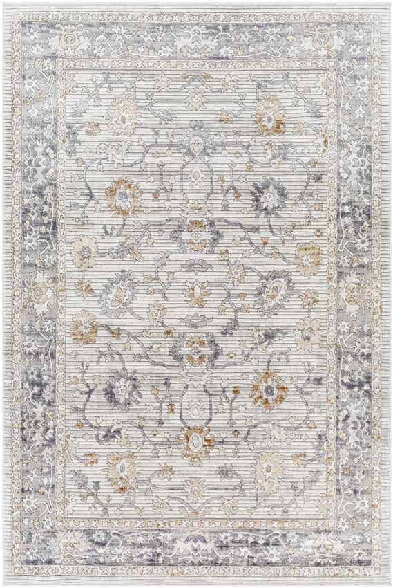 Keishawn Traditional Gray Area Rug