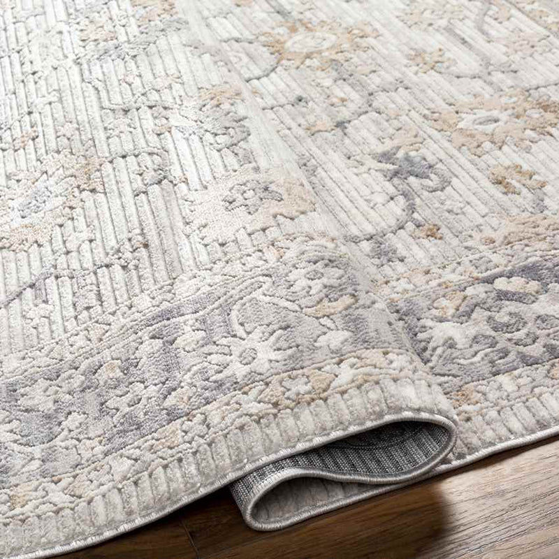 Keishawn Traditional Gray Area Rug