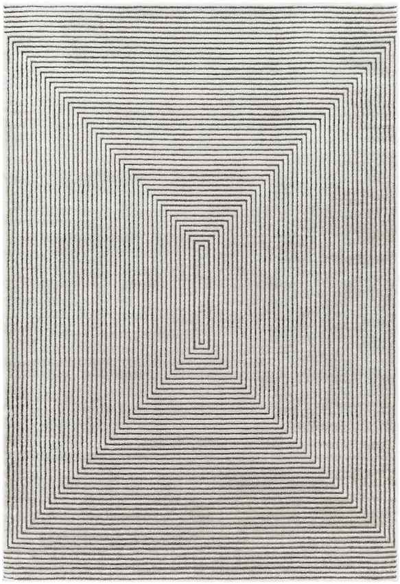 Lizzie Modern Gray Area Rug