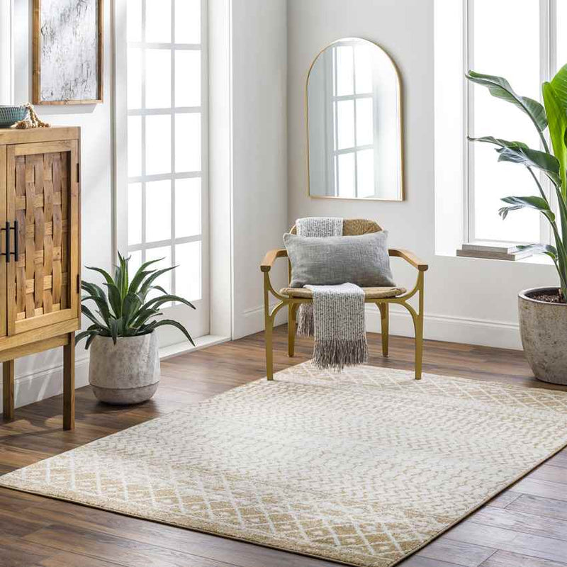 Louise Global Caramel Area Rug