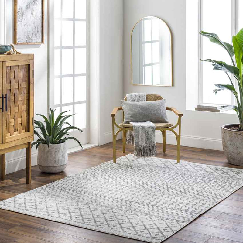 Louise Global Gray Area Rug