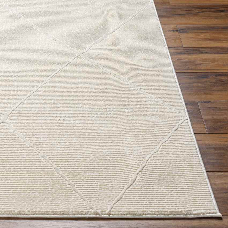 Pietro Global Beige Washable Area Rug