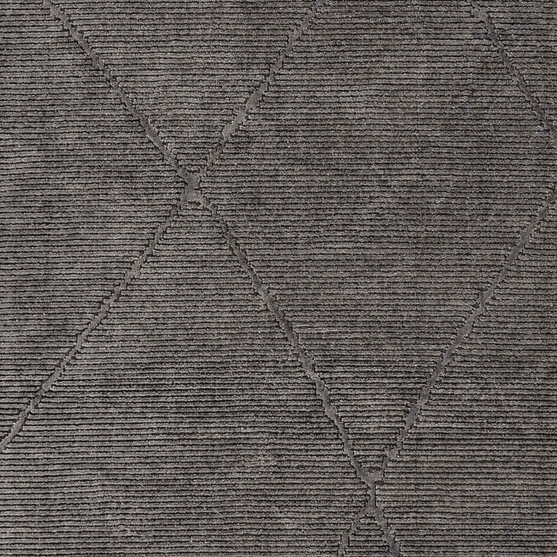 Pietro Global Charcoal Washable Area Rug