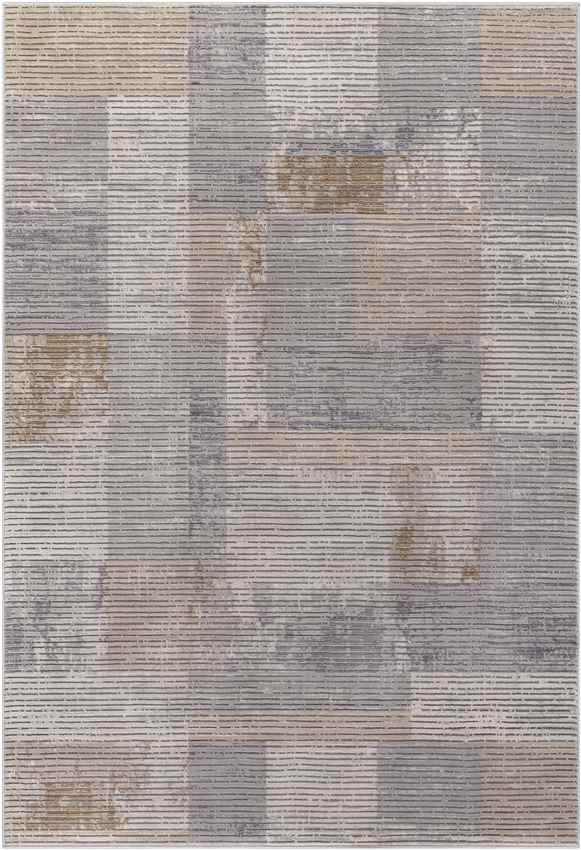 Treavor Modern Light Gray Area Rug