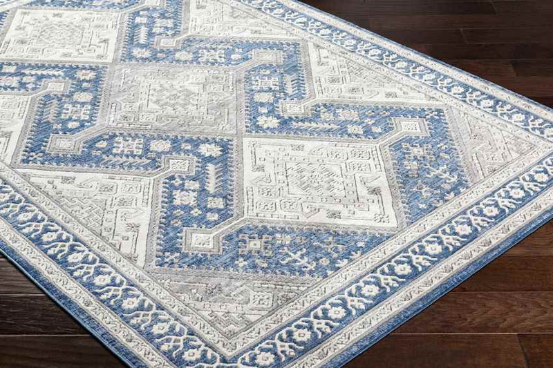 Marquail Traditional Cobalt Area Rug