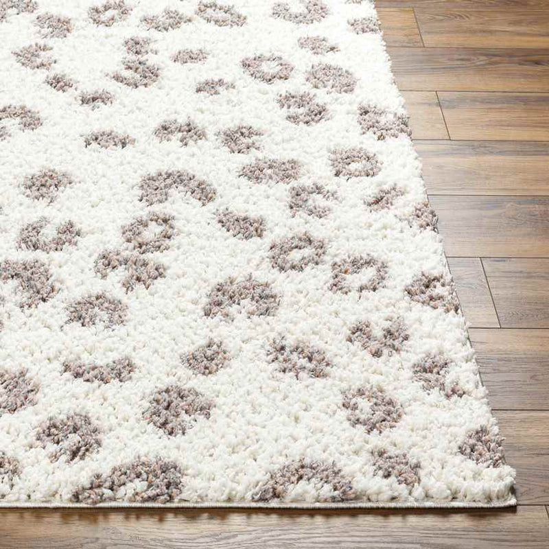 Mycal Modern Dark Brown/Beige Area Rug