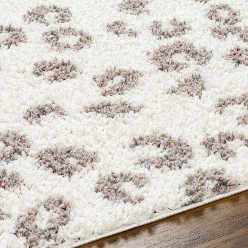 Mycal Modern Dark Brown/Beige Area Rug