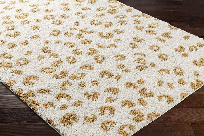 Mycal Modern Apricot/Cream Area Rug