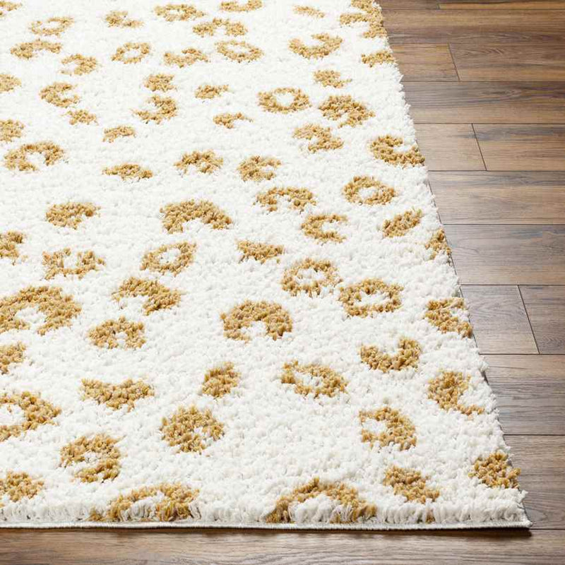 Mycal Modern Apricot/Cream Area Rug