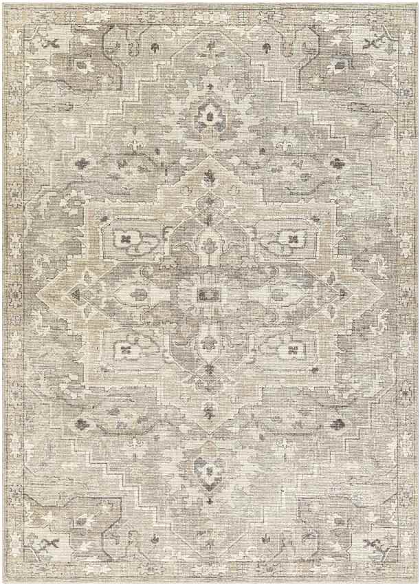 Elle Traditional Camel/Dark Brown Area Rug - Becki Owens x Livabliss