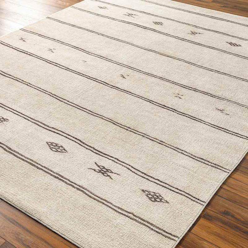 Rivi Global Beige/Dark Brown Area Rug - Becki Owens x Livabliss