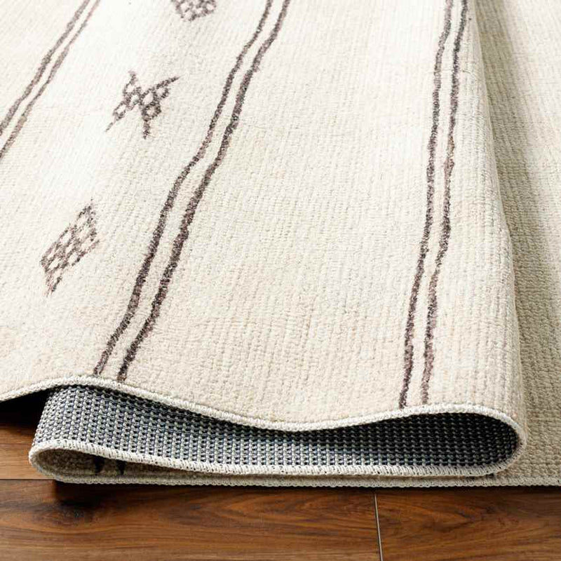 Rivi Global Beige/Dark Brown Area Rug - Becki Owens x Livabliss