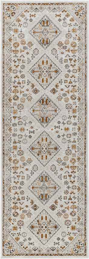 Melyssa Rustic Burnt Orange/Ivory Area Rug