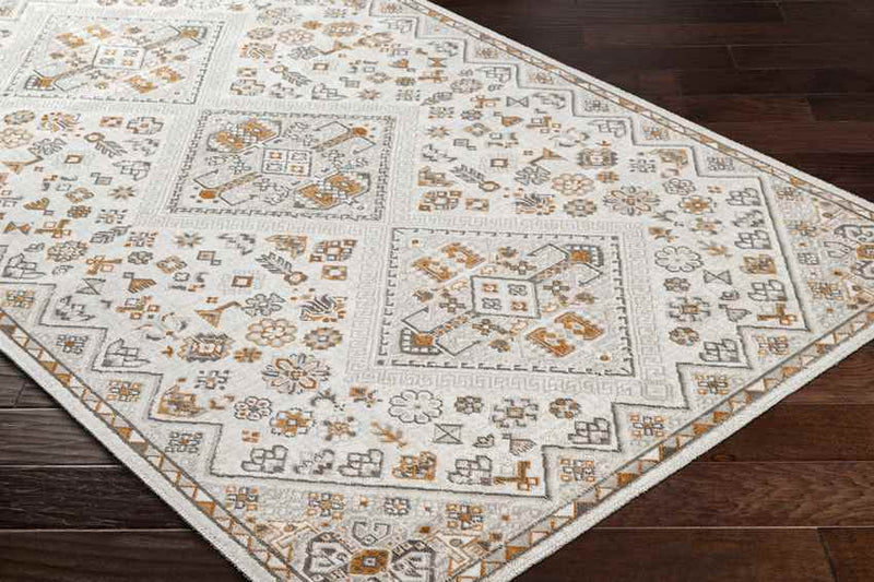 Melyssa Rustic Burnt Orange/Ivory Area Rug