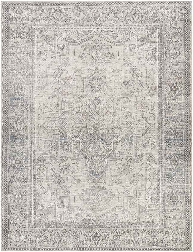 Margot Traditional Navy/Cream Area Rug - Becki Owens x Livabliss