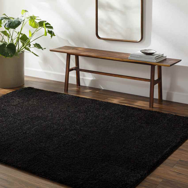 Dalon Modern Black Area Rug