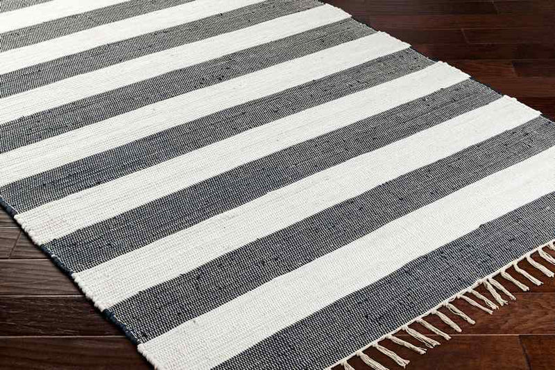 Kirby Modern Black Area Rug