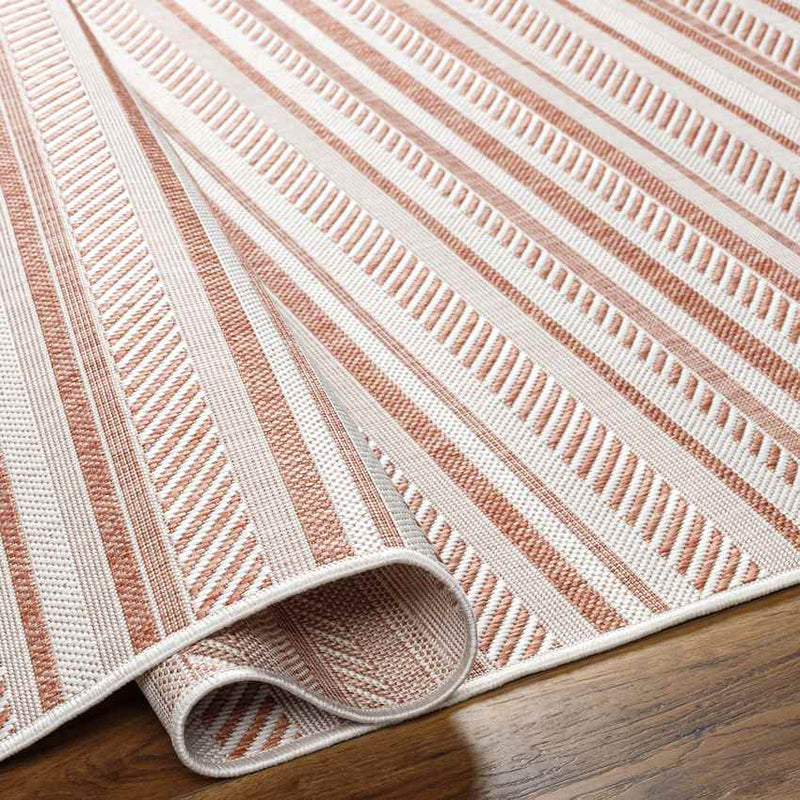 Pau Global Coral Pink Area Rug