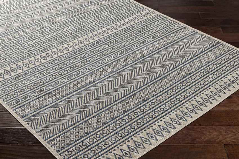 Antibes Global Navy Blue/Beige Area Rug