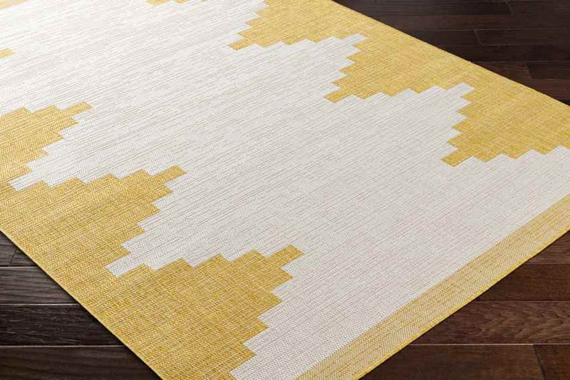 Wolfheze Global Amber/Gray Area Rug