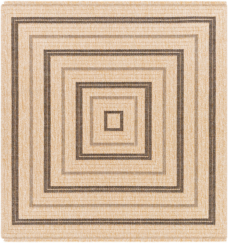 Emiko Cottage Beige/Black Area Rug