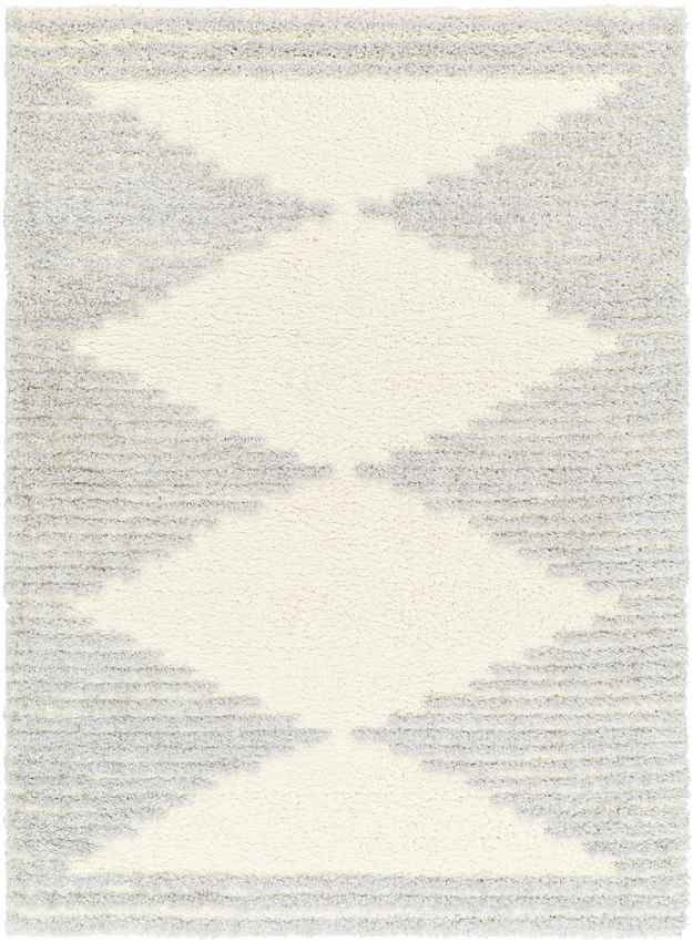 Shrena Global Gray/Cream Area Rug