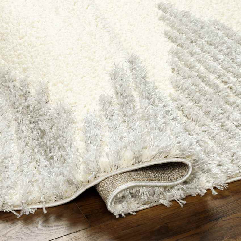 Shrena Global Gray/Cream Area Rug