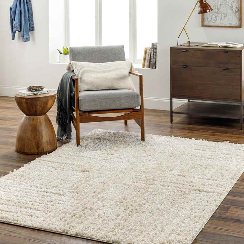 Aubree Modern Tan/Cream Area Rug