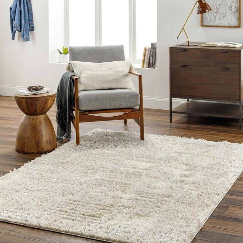 Breck Modern Tan/Cream Area Rug