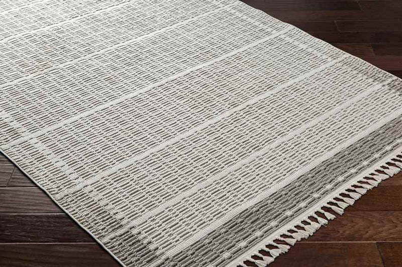 Conchetta Cottage Taupe Area Rug