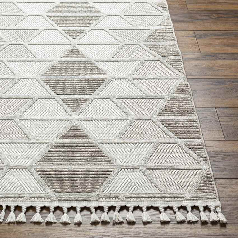 Kathreen Cottage Tan/Taupe Area Rug