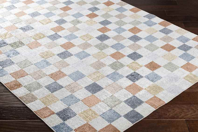 Shaquina Modern Taupe Washable Area Rug