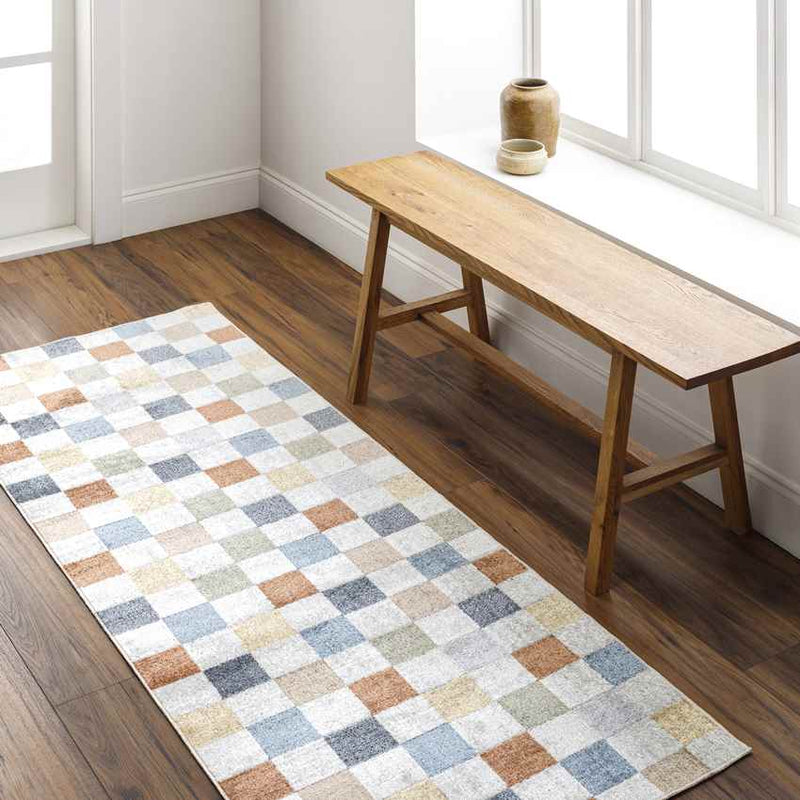 Shaquina Modern Taupe Washable Area Rug