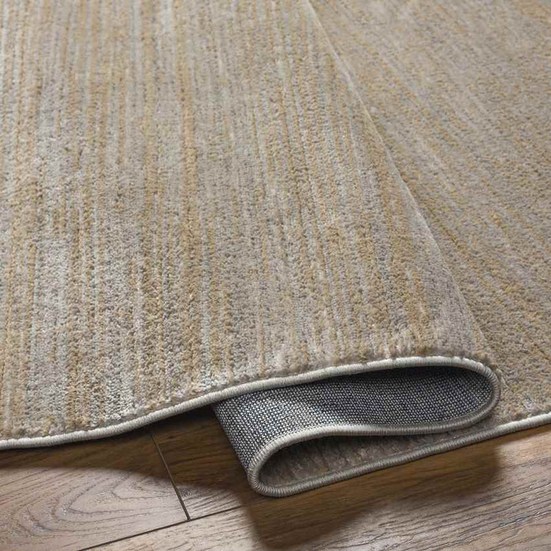 Bernhard Modern Dark Brown Area Rug