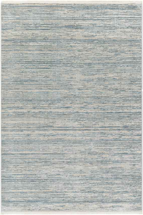 Damica Modern Dark Teal Area Rug