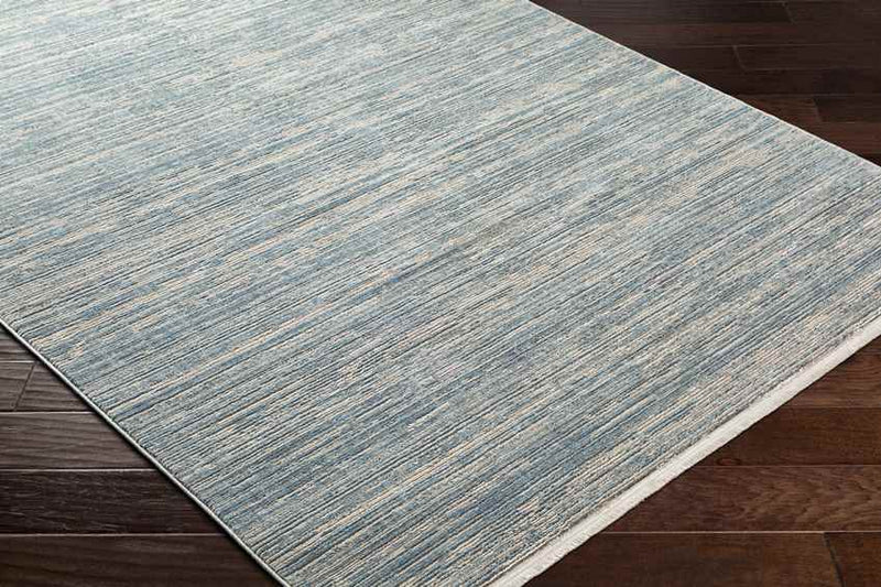 Damica Modern Dark Teal Area Rug