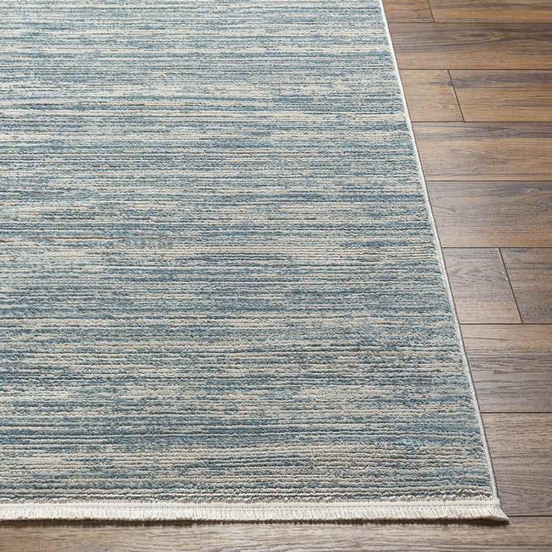 Damica Modern Dark Teal Area Rug