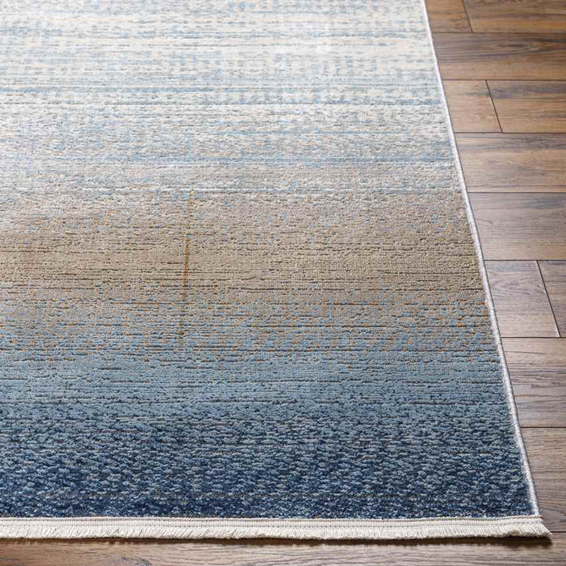 Contina Modern Navy Blue Area Rug