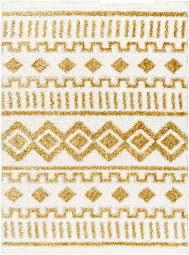 Nyeshia Global Mustard/Cream Area Rug