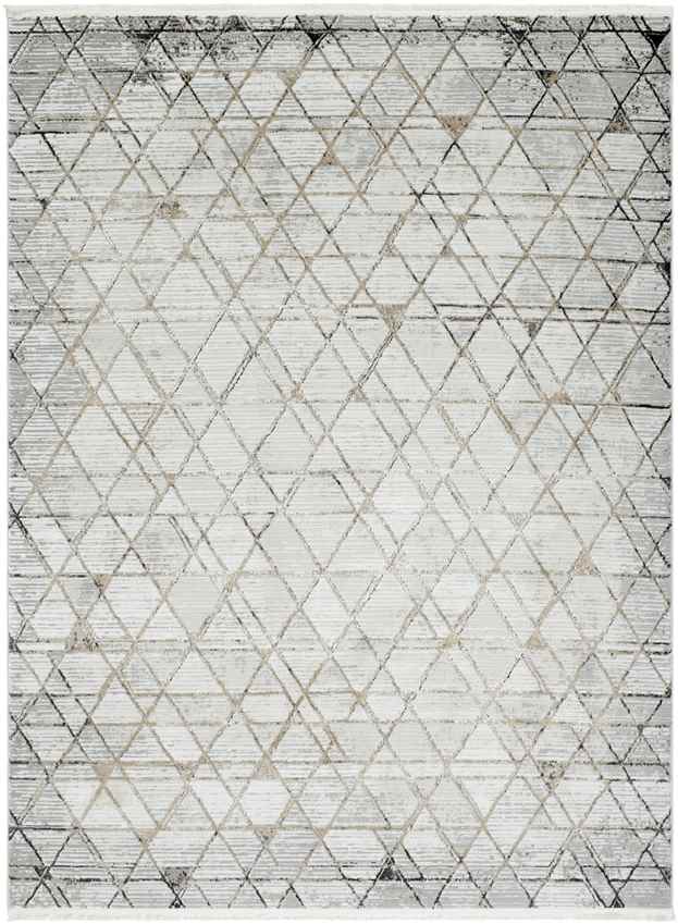 Glynis Modern Brown/Light Gray Area Rug