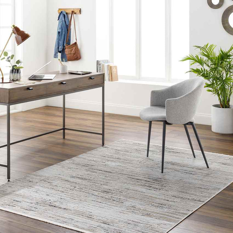 Marchella Modern Brown/Black Area Rug