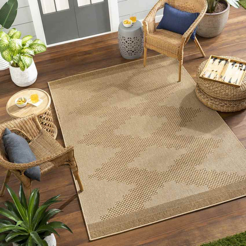 Nathali Modern Brown Area Rug