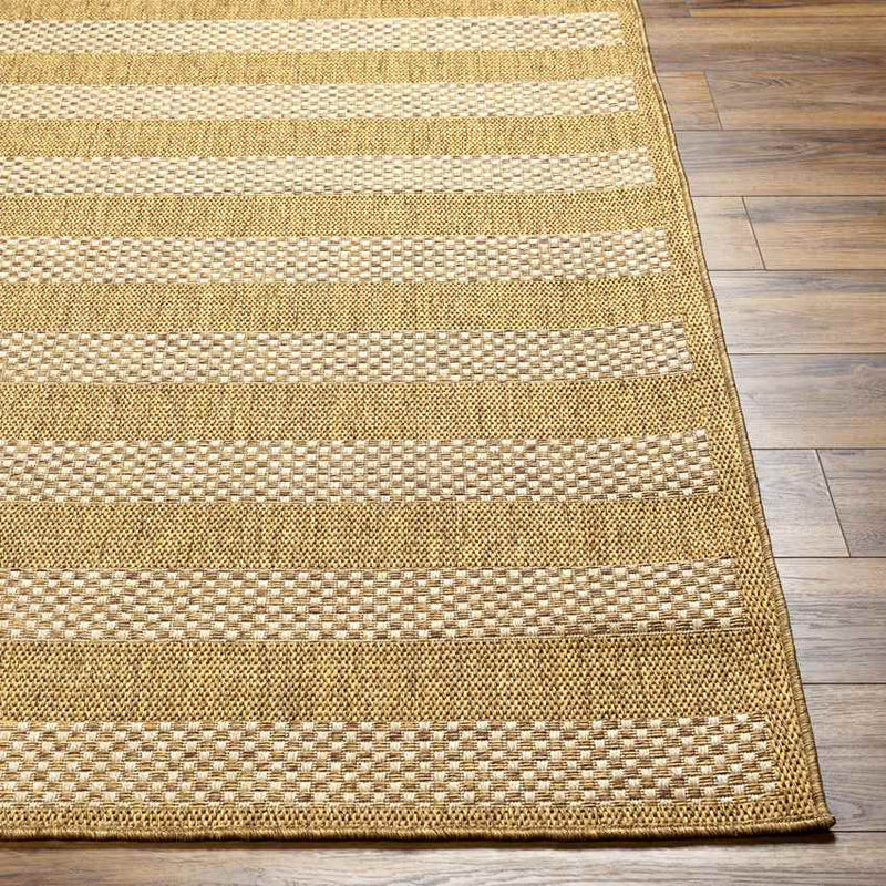 Victorio Modern Brown/White Area Rug