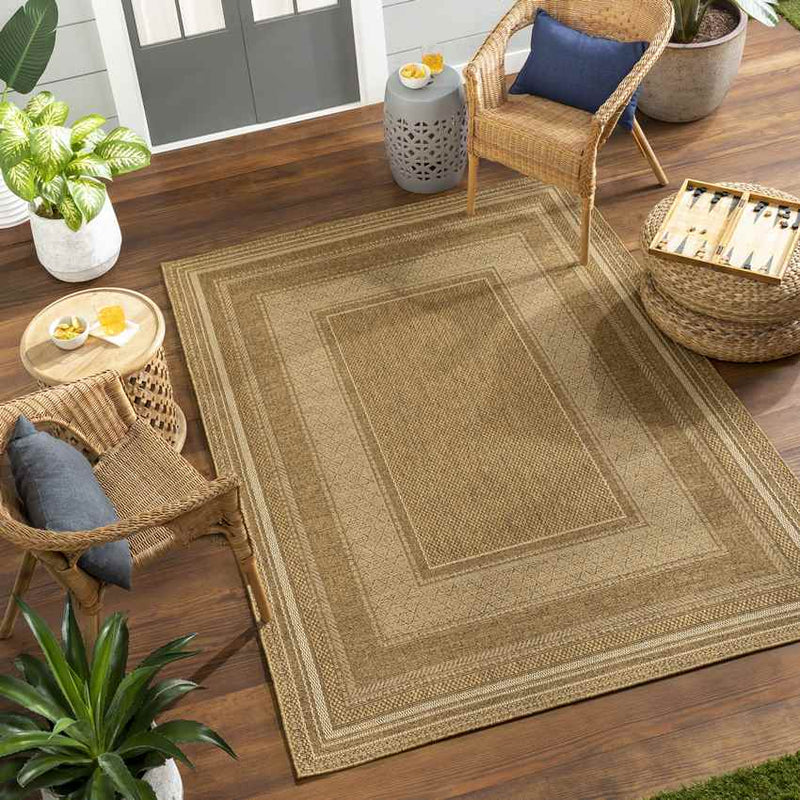 Tejuan Modern Beige/Brown Area Rug